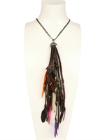 KD2024 - PARROT PENDANT NECKLACE - SILVER