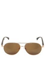 BRIONI - FLAT TOP AVIATOR SONNENBRILLE - GOLD
