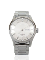 NIXON - THE AUTOMATIC II WATCH - SILVER/WHITE