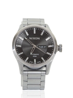 NIXON - THE AUTOMATIC II WATCH - SILVER/BLACK