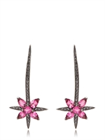 STEPHEN WEBSTER - MURDER SHE WROTE OHRRINGE - PINK RUBELITE