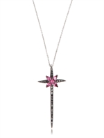 STEPHEN WEBSTER - MURDER SHE WROTE KETTE - PINK RUBELITE