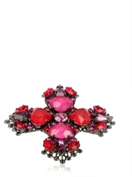 ERICKSON BEAMON - PINK CRYSTAL RING - PINK