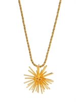 AURELIE BIDERMANN - CONDOR SUN NECKLACE - GOLD