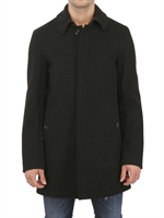 BURBERRY BRIT - TRENCH IMPERMEABILE IN NYLON - NERO