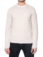 BURBERRY BRIT - MAGLIA IN MISTO CASHMERE - NATURALE