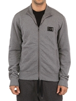 DOLCE & GABBANA - RAUSCHNITT FLEECE SWEATSHIRT - HELLGRAU