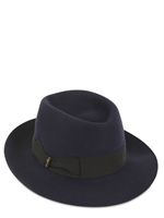 BORSALINO - CAPPELLO IN FELTRO DI LAPIN - BLU