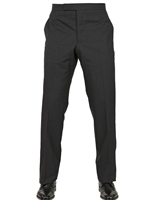 THOM BROWNE - COOL WOOL TROUSERS - GREY