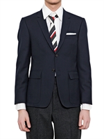 THOM BROWNE - COOL WOLL JACKE - NAVYBLAU