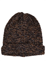 AIMO.RICHLY - CAPPELLO IN MISTO LANA - BLU/MARRONE