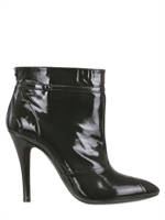 MAISON MARTIN MARGIELA - 100MM PATENT LOW BOOTS - BLACK