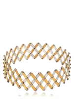 DELFINA DELETTREZ - DETAILLE UNIQUE KETTE - GOLD SILBER