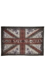 ALEXANDER MCQUEEN - PASHMINA CON STAMPA 