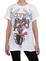 LUISA VIA ROMA - FIRENZE4EVER 5TH EDITION JERSEY T-SHIRT - WHITE