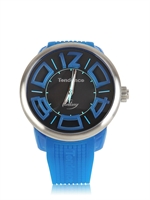 TENDENCE - FANTASY FLUORESZENTE UHR - BLAU