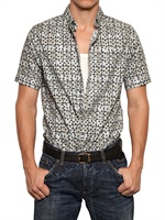 DOLCE & GABBANA - KARIERTES BAUMWOLL POPLIN HEMD - MULTI