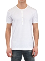 DOLCE & GABBANA - SERAFINO BAUMWOLL-JERSEY T-SHIRT - OPTISCHES WEIß