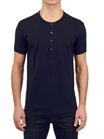 DOLCE & GABBANA - SERAFINO COTTON JERSEY T-SHIRT - NAVY