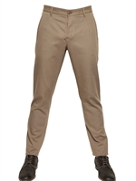 DOLCE & GABBANA - PANTALONI IN TELA DI COTONE - KHAKI