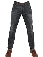 DOLCE & GABBANA - JEANS IN DENIM STRETCH GOLD FIT 17CM - BLU SCURO
