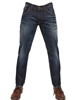DOLCE & GABBANA - JEANS IN DENIM STRETCH GOLD FIT 17CM - BLU