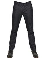 DOLCE & GABBANA - JEANS IN DENIM NON LAVATO GOLD FIT 18CM - BLU