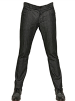 DOLCE & GABBANA - JEANS IN DENIM NON LAVATO GOLD FIT 18CM - NERO