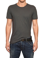 DOLCE & GABBANA - LIGHTWEIGHT JERSEY RUND HALS T-SHIRT - GRAU