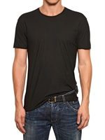 DOLCE & GABBANA - T-SHIRT IN JERSEY DI COTONE LEGGERO - NERO