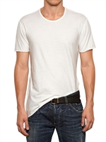 DOLCE & GABBANA - T-SHIRT IN JERSEY DI COTONE LEGGERO - BIANCO