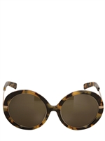 KARL LAGERFELD PARIS - OCCHIALI DA SOLE OVERSIZE - TARTARUGATO