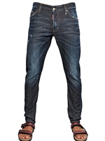 DSQUARED - JEANS COOL GUY IN DENIM STRETCH 16.5CM - BLU