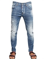 DSQUARED - JEANS COOL GUY IN DENIM STRETCH 16.5CM - BLU