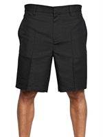 DSQUARED - COTTON SILK CANVAS SHORTS - BLACK