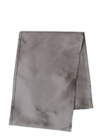 ANN DEMEULEMEESTER - REVERSIBLER METALLISCHER SEIDEN CANVAS SCHAAL - SCHWARZ/SILBER