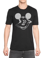 NEIL BARRETT - T-SHIRT AUS BAUMWOLLJERSEY MIT MICKEY MAUS DRUCK - SCHWARZ