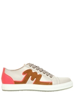 MARC JACOBS - SNEAKERS IN PELLE E CAMOSCIO - GRIGIO/MULTI
