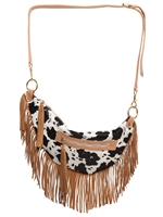EL VAQUERO - LEATHER SADDLE BAG - MULTI