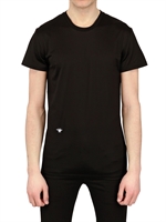 DIOR HOMME - BEE EMBROIDERED JERSEY T-SHIRT - BLACK/WHITE