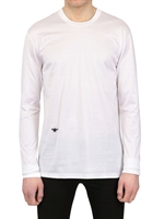 DIOR HOMME - BEE EMBROIDERED JERSEY T-SHIRT - WHITE