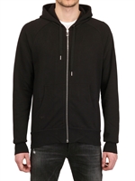 DIOR HOMME - BEE EMBROIDERED HOODED SWEATSHIRT - BLACK