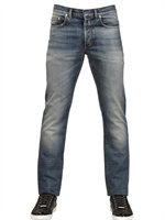 DIOR HOMME - 19CM HEAVY SEAS DENIM JEANS - BLUE