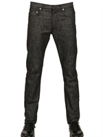 DIOR HOMME - 19CM BRUT DENIM JEANS - BLACK