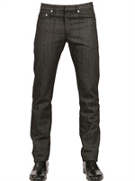 DIOR HOMME - 19CM NOSTALGY DENIM JEANS - BLACK