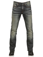 DIOR HOMME - 19CM JAKE STRETCH DENIM JEANS - BLUE