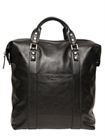 DSQUARED - LEATHER BAG - BLACK