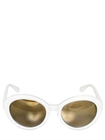 MOSCHINO - OCCHIALI DA SOLE ROTONDI - BIANCO