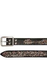 SENDRA - 40MM LEDERGÜRTEL MIT NIETEN - SCHWARZ