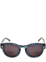 KENZO - SONNENBRILLE AUS ACETAT MIT SCHLANGENEFFEKT - MULTI BLAU